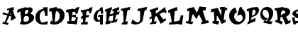 Download KurtRussell Regular Font Uppercase Preview
