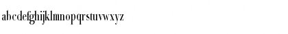 Download BodoniClassicDecoTwoPlain Regular Font Lowercase Preview