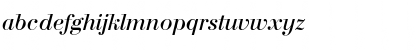 Download BodoniCTT Italic Font Lowercase Preview