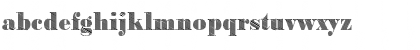 Download BodoniFalling2 Regular Font Lowercase Preview