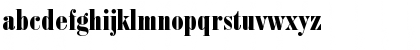 Download BodoniFB Regular Font Lowercase Preview