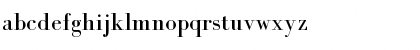 Download BodoniFLF Regular Font Lowercase Preview