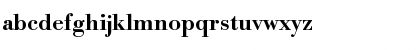 Download BodoniIbmTMed Regular Font Lowercase Preview