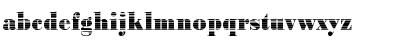 Download BodoniInkjet2 Regular Font Lowercase Preview