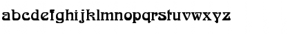 Download ArnoldBoecklin-ExtraBold Regular Font Lowercase Preview