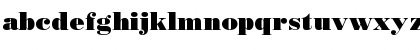 Download BodoniPoster Roman Font Lowercase Preview