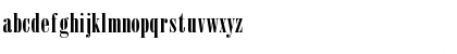 Download BodoniPosterCondSSK Regular Font Lowercase Preview