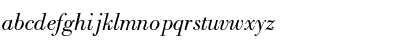 Download BodoniPosterSSK Italic Font Lowercase Preview