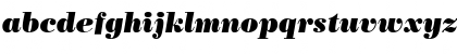 Download BodoniPosterUltra RegularItalic Font Lowercase Preview