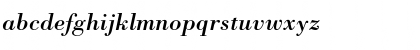 Download BodoniPS Italic Font Lowercase Preview