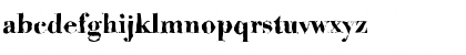 Download BodoniRandom Bold Font Lowercase Preview