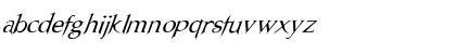 Download Nosferatu Oblique Font Lowercase Preview