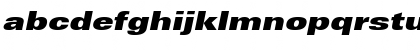 Download Nova Black Expanded SSi Black Expanded Italic Font Lowercase Preview