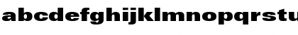 Download Nova Ultra Expanded SSi Extra Black Expanded Font Lowercase Preview