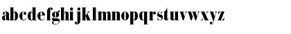 Download BodoniRecutBlackCondensedSSK Regular Font Lowercase Preview