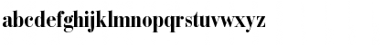 Download BodoniRecutCondMedium Regular Font Lowercase Preview