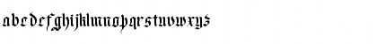 Download Old Germen Regular Font Lowercase Preview