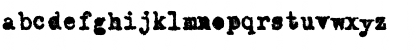 Download Old Typewriter Messy Font Lowercase Preview