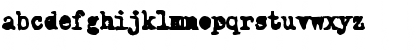 Download Old Typewriter Simplified Font Lowercase Preview