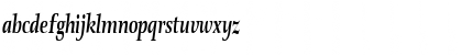 Download OldstyleCondensed Bold Italic Font Lowercase Preview