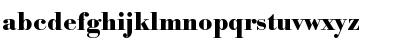 Download BodoniSerial-Xbold Regular Font Lowercase Preview