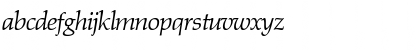Download PalinoWerkDB Italic Font Lowercase Preview