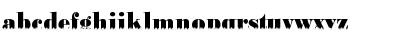 Download BodoniSkyline Regular Font Lowercase Preview
