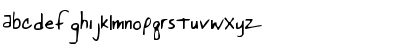 Download Pastorswrit Regular Font Lowercase Preview