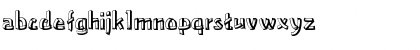 Download PCUpperDowntown Regular Font Lowercase Preview