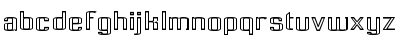 Download Pecot Outline Bold Regular Font Lowercase Preview