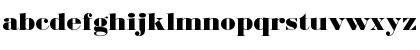 Download BodoniUltraFLF Regular Font Lowercase Preview