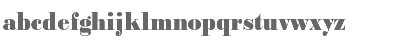Download BodoniVert2 Regular Font Lowercase Preview