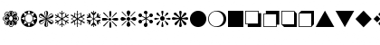 Download ZapfDingbats Regular Font Lowercase Preview