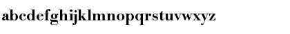 Download Bodoni Becker Med Regular Font Lowercase Preview