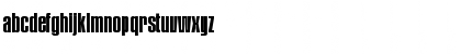 Download PlaketteThree Regular Font Lowercase Preview