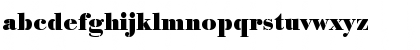 Download Bodoni Becker Stencil Bold Regular Font Lowercase Preview
