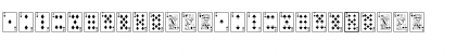Download PlayingCards Regular Font Lowercase Preview