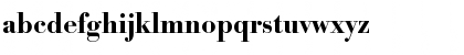 Download Bodoxi-DemiBold Regular Font Lowercase Preview
