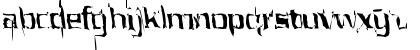 Download Porrblaska Regular Font Lowercase Preview