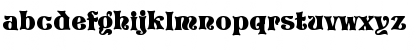 Download Pretoria DB Regular Font Lowercase Preview