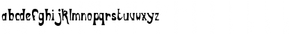 Download BodyShopCondensed Regular Font Lowercase Preview