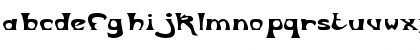 Download BodyShopExtended Regular Font Lowercase Preview