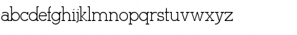 Download RSStymie Regular Font Lowercase Preview