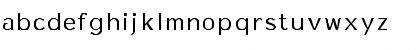 Download Sagin-Normal Regular Font Lowercase Preview