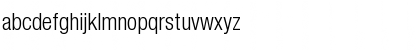 Download Sans Light Cond. Regular Font Lowercase Preview