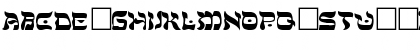 Download SHALOM Regular Font Lowercase Preview