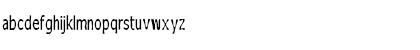 Download Boneribbon Tall Regular Font Lowercase Preview