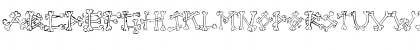 Download Bones2 Bones2 Font Lowercase Preview