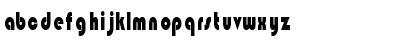 Download BongoBlackCondensed Regular Font Lowercase Preview
