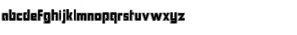 Download Bonk College Regular Font Lowercase Preview